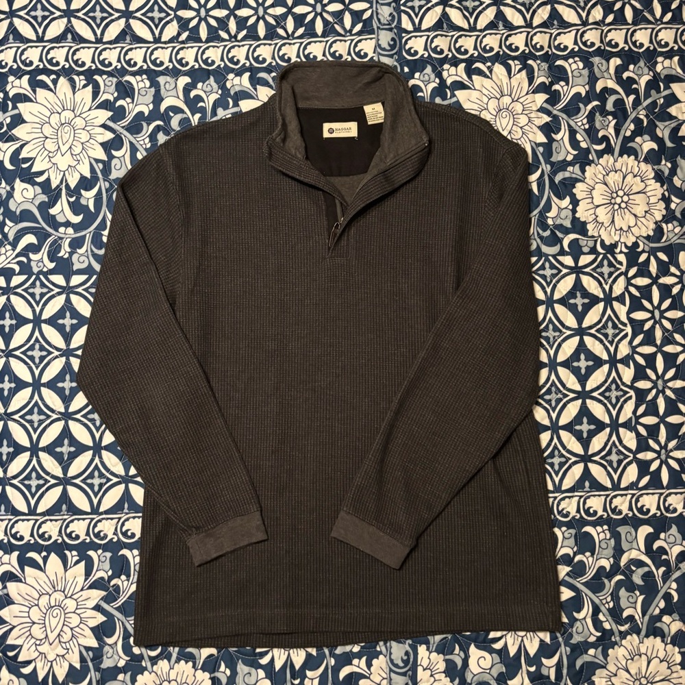 Men’s Haggard Clothing Quarter Zip pullover size medium